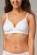 Soutien-gorge coton bio couleur blanc