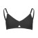 Soutien gorge coton bio sans armatures noir