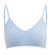 Brassière coton bio bleue