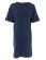 Chemise de nuit coton bio bleu marine Living Crafts