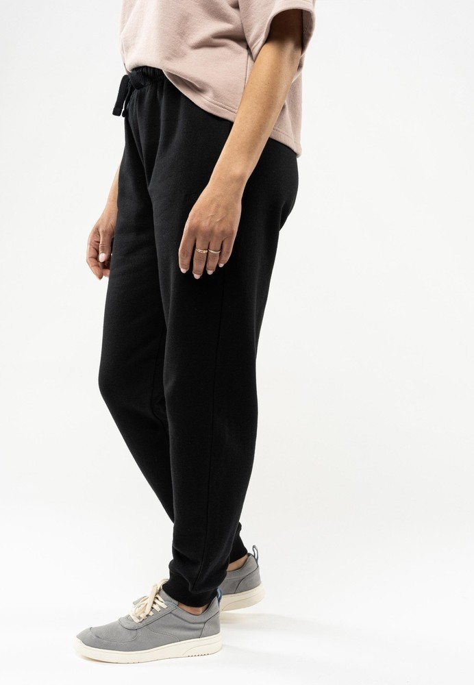 Pantalon jogging Femme - Noir en coton