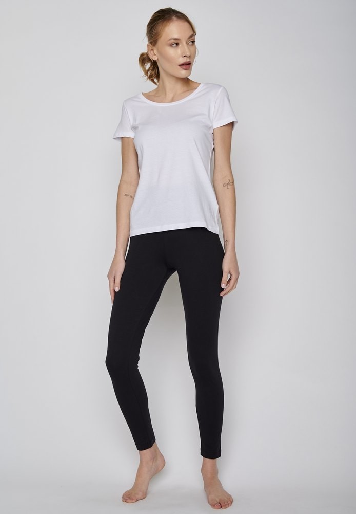 Leggings coton bio taille haute - label GOTS