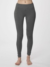 Leggings bambou femme gris anthracite