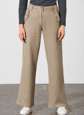 Pantalon écologique femme en chanvre