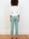 Pantalon de détente ou de pyjama femme couleur vert d'eau
