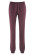 Pantalon coton bio femme modèle détente rouge