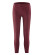 Leggings yoga en coton bio et chanvre rouge vin