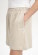 Short coton bio femme couleur beige