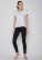 Leggings coton bio taille haute noirs greenbomb