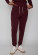 Pantalon jogging rouge foncé pour femme