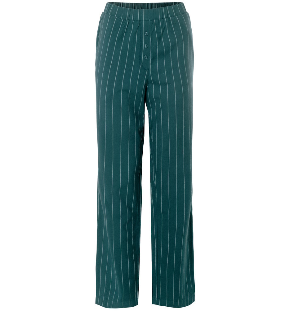 Pantalon De Nuit Femme En Flanelle – Pyjama Chaud Ample, élastique, Motif Carreaux, Pour L'hiver