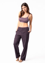 Pantalon pyjama flanelle coton bio living crafts femme