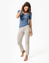 Pantalon pyjama coton bio femme