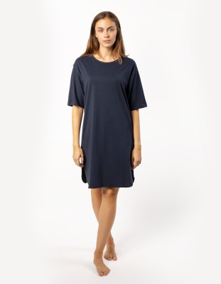Chemise de nuit coton biologique femme