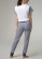 Pantalon pyjama femme coton bio gots