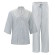 Pyjama coton biologique femme - ensemble avec haut chemise