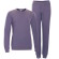 Pyjama coton bio mauve living crafts