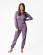 Pyjama coton bio couleur mauve femme
