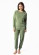 Pyjama velours de coton bio Living crafts femme