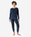 Pyjama chaud coton bio femme