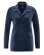 Haut pyjama unisexe navy Hempage chanvre coton bio