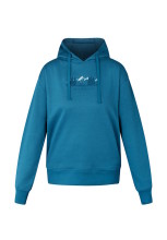 Sweat coton biologique femme bleu