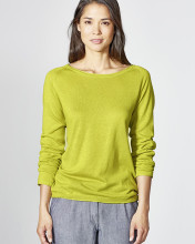 Pull pour femme en chanvre et coton bio écologique