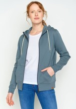 Sweat coton bio femme gris