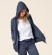 Sweat pour femme en coton biologique bleu marine