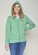 Sweat coton bio femme vert