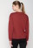 Sweat femme coton bio rouge