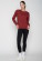 Sweat coton bio rouge femme