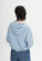 Pull capuche femme coton bio bleu clair
