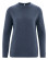 Pull laine naturelle femme bleu marine