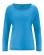 Pull chanvre femme Hempage couleur bleu vif