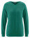 Pull chanvre coton bio femme vert