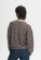Pull marron chiné femme en coton biologique