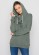 Sweat coton bio femme couleur olive