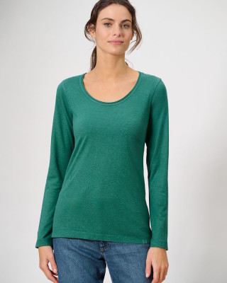 T-shirt écologique pour femme en chanvre