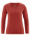 T-shirt chanvre coton bio femme rouge brique