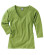 T-shirt chanvre coton bio femme vert