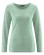 t-shirt chanvre coton bio laine femme couleur menthe