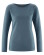 T-shirt écologique chanvre coton bio bleu gris
