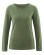 T-shirt chanvre coton bio femme vert