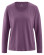 T-shirt violet manches longues femme tissu écologique