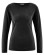 T-shirt écologique femme couleur noir