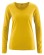 T-shirt écologique hempage couleur jaune curry