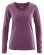 t-shirt chanvre coton bio femme couleur violet