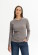 T-shirt mocca manches longues coton bio femme