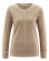 T-shirt beige femme en chanvre et coton bio